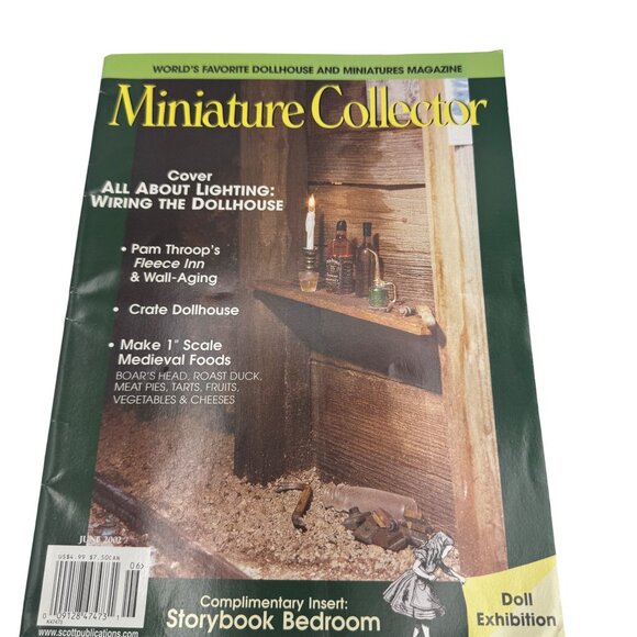Miniature Collector Magazine June 2002 Worlds Favorite Dollhouse Guide - Picture 1 of 9